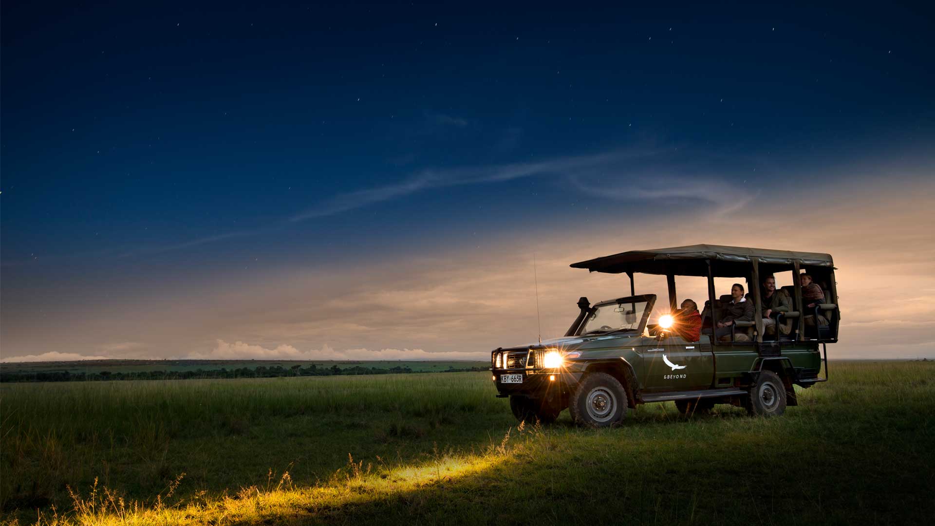 Night Game Drive Lake Manyara